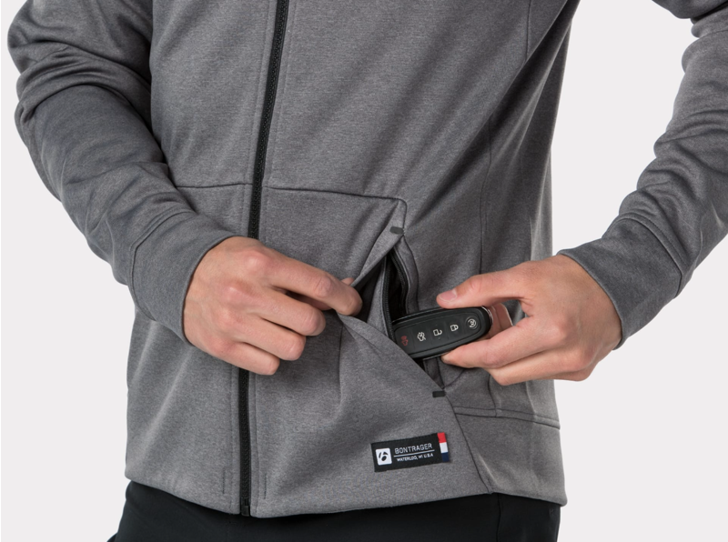 Bontrager Evoke Mountain Bike Hoodie in Grey-2